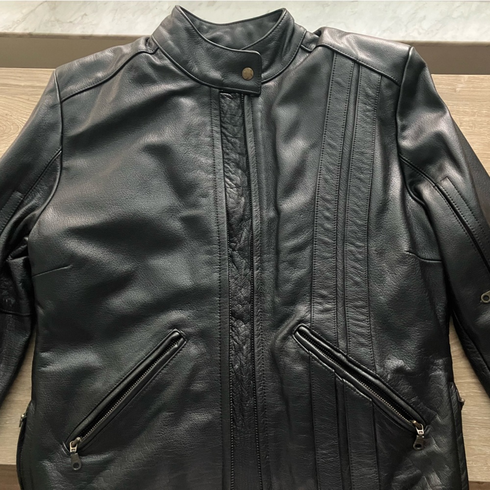 Raider Motorcycle Leather Jacket - Picture 3 of 4
